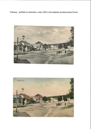 Postkarten von Pukanec, Batovce und Santovka – Blatt 8