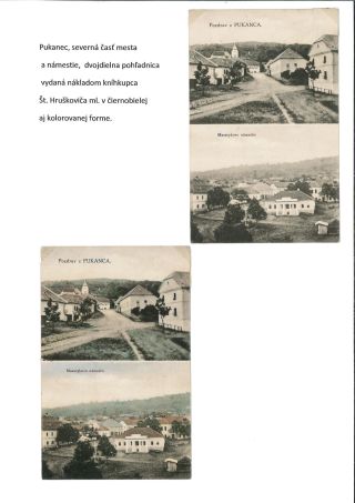 Postkarten von Pukanec, Batovce und Santovka – Blatt 10