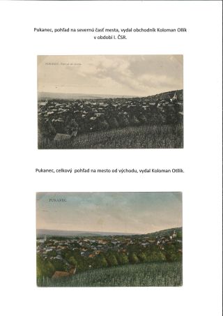 Postkarten von Pukanec, Batovce und Santovka – Blatt 11