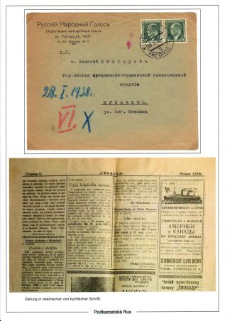 PODKARPATSKÁ RUS V ČESKOSLOVENSKU 1919-1939 – list 6