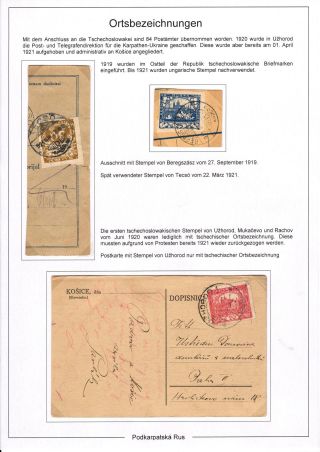 PODKARPATSKÁ RUS V ČESKOSLOVENSKU 1919-1939 – list 8