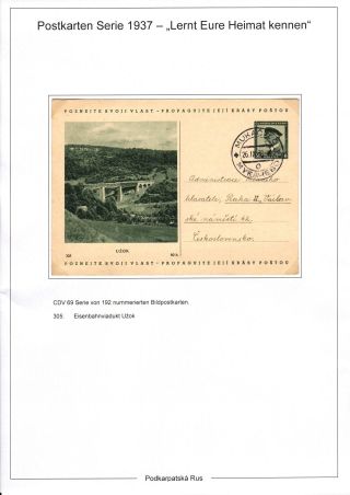 PODKARPATSKÁ RUS V ČESKOSLOVENSKU 1919-1939 – list 306