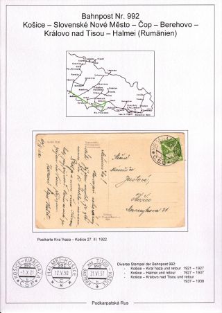 PODKARPATSKÁ RUS V ČESKOSLOVENSKU 1919-1939 – list 309