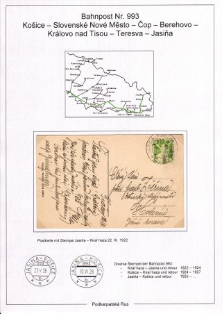 PODKARPATSKÁ RUS V ČESKOSLOVENSKU 1919-1939 – list 311