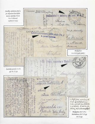 MILITARY AIR FORCE - AIR FORCE UNITS OF CZ MILITARY TROOPS AND THEIR DEPLOYMENT 1914-1920 – sheet 19