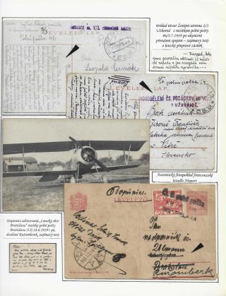 MILITARY AIR FORCE - AIR FORCE UNITS OF CZ MILITARY TROOPS AND THEIR DEPLOYMENT 1914-1920 – sheet 22