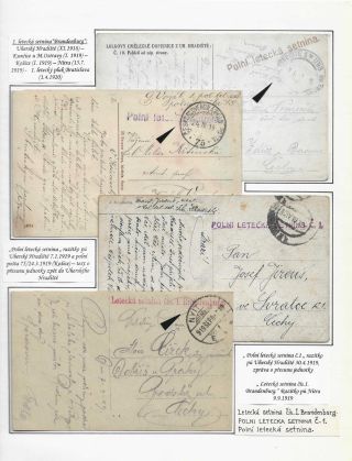 MILITARY AIR FORCE - AIR FORCE UNITS OF CZ MILITARY TROOPS AND THEIR DEPLOYMENT 1914-1920 – sheet 23