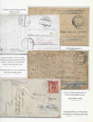 MILITARY AIR FORCE - AIR FORCE UNITS OF CZ MILITARY TROOPS AND THEIR DEPLOYMENT 1914-1920 – sheet 24