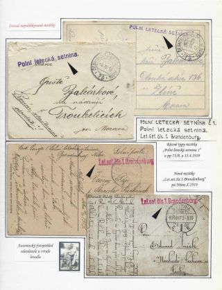 MILITARY AIR FORCE - AIR FORCE UNITS OF CZ MILITARY TROOPS AND THEIR DEPLOYMENT 1914-1920 – sheet 25