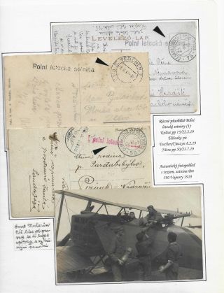 MILITARY AIR FORCE - AIR FORCE UNITS OF CZ MILITARY TROOPS AND THEIR DEPLOYMENT 1914-1920 – sheet 26