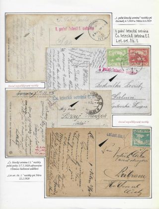 MILITARY AIR FORCE - AIR FORCE UNITS OF CZ MILITARY TROOPS AND THEIR DEPLOYMENT 1914-1920 – sheet 28