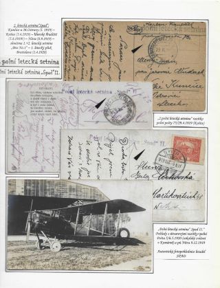 MILITARY AIR FORCE - AIR FORCE UNITS OF CZ MILITARY TROOPS AND THEIR DEPLOYMENT 1914-1920 – sheet 30