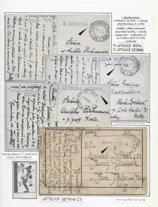 MILITARY AIR FORCE - AIR FORCE UNITS OF CZ MILITARY TROOPS AND THEIR DEPLOYMENT 1914-1920 – sheet 33