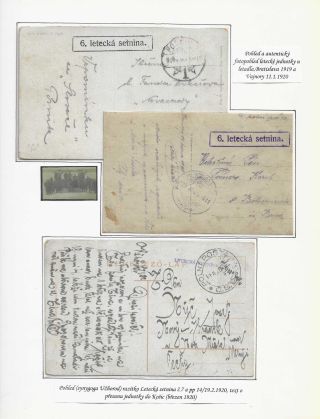 MILITARY AIR FORCE - AIR FORCE UNITS OF CZ MILITARY TROOPS AND THEIR DEPLOYMENT 1914-1920 – sheet 34