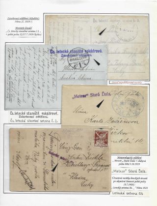 MILITARY AIR FORCE - AIR FORCE UNITS OF CZ MILITARY TROOPS AND THEIR DEPLOYMENT 1914-1920 – sheet 37