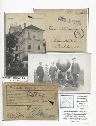 MILITARY AIR FORCE - AIR FORCE UNITS OF CZ MILITARY TROOPS AND THEIR DEPLOYMENT 1914-1920 – sheet 38