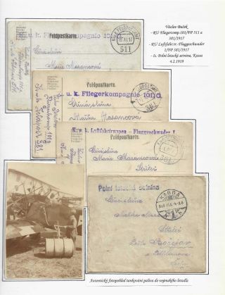 MILITARY AIR FORCE - AIR FORCE UNITS OF CZ MILITARY TROOPS AND THEIR DEPLOYMENT 1914-1920 – sheet 43