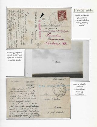MILITARY AIR FORCE - AIR FORCE UNITS OF CZ MILITARY TROOPS AND THEIR DEPLOYMENT 1914-1920 – sheet 46