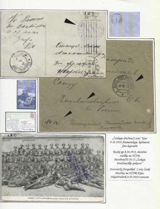 POŠTA ČESKOSLOVENSKÝCH LEGIÍ 1914-1920 – list 5