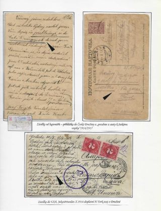 POŠTA ČESKOSLOVENSKÝCH LEGIÍ 1914-1920 – list 6