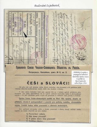 POŠTA ČESKOSLOVENSKÝCH LEGIÍ 1914-1920 – list 8