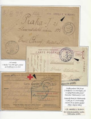 POŠTA ČESKOSLOVENSKÝCH LEGIÍ 1914-1920 – list 33