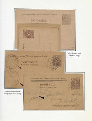 POŠTA ČESKOSLOVENSKÝCH LEGIÍ 1914-1920 – list 82
