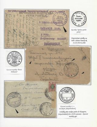 POŠTA ČESKOSLOVENSKÝCH LEGIÍ 1914-1920 – list 96