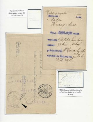 POŠTA ČESKOSLOVENSKÝCH LEGIÍ 1914-1920 – list 97