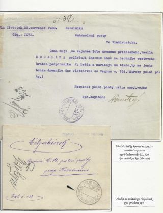 POŠTA ČESKOSLOVENSKÝCH LEGIÍ 1914-1920 – list 103