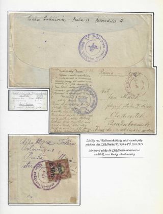 POŠTA ČESKOSLOVENSKÝCH LEGIÍ 1914-1920 – list 107