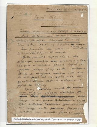 POŠTA ČESKOSLOVENSKÝCH LEGIÍ 1914-1920 – list 113