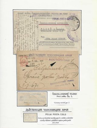 POŠTA ČESKOSLOVENSKÝCH LEGIÍ 1914-1920 – list 115