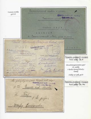 POŠTA ČESKOSLOVENSKÝCH LEGIÍ 1914-1920 – list 122
