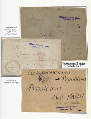 POŠTA ČESKOSLOVENSKÝCH LEGIÍ 1914-1920 – list 123