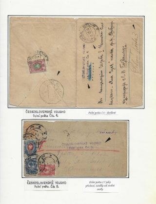POŠTA ČESKOSLOVENSKÝCH LEGIÍ 1914-1920 – list 126