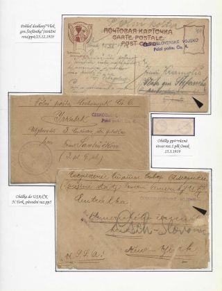 POŠTA ČESKOSLOVENSKÝCH LEGIÍ 1914-1920 – list 127