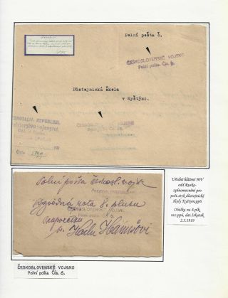 POŠTA ČESKOSLOVENSKÝCH LEGIÍ 1914-1920 – list 129