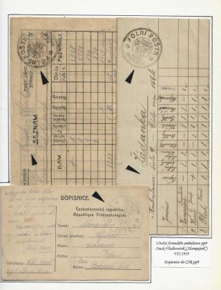 POŠTA ČESKOSLOVENSKÝCH LEGIÍ 1914-1920 – list 155