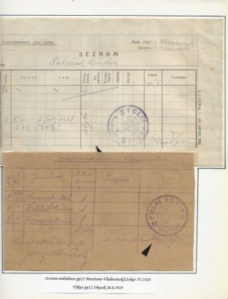 POŠTA ČESKOSLOVENSKÝCH LEGIÍ 1914-1920 – list 159