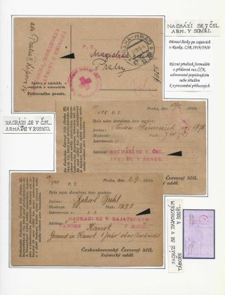 POŠTA ČESKOSLOVENSKÝCH LEGIÍ 1914-1920 – list 167