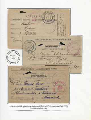 POŠTA ČESKOSLOVENSKÝCH LEGIÍ 1914-1920 – list 170
