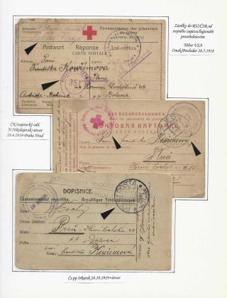 POŠTA ČESKOSLOVENSKÝCH LEGIÍ 1914-1920 – list 172