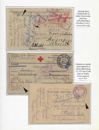POŠTA ČESKOSLOVENSKÝCH LEGIÍ 1914-1920 – list 181