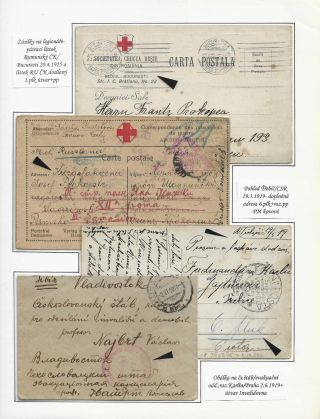 POŠTA ČESKOSLOVENSKÝCH LEGIÍ 1914-1920 – list 192