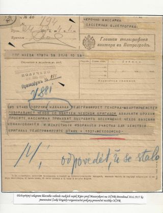POŠTA ČESKOSLOVENSKÝCH LEGIÍ 1914-1920 – list 201