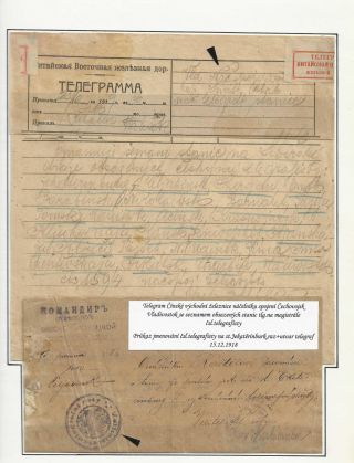 POŠTA ČESKOSLOVENSKÝCH LEGIÍ 1914-1920 – list 205