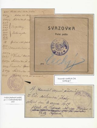 POŠTA ČESKOSLOVENSKÝCH LEGIÍ 1914-1920 – list 212