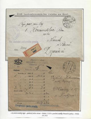 POŠTA ČESKOSLOVENSKÝCH LEGIÍ 1914-1920 – list 222