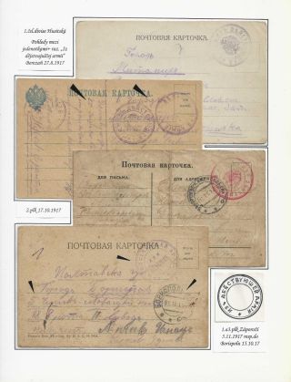 POŠTA ČESKOSLOVENSKÝCH LEGIÍ 1914-1920 – list 234